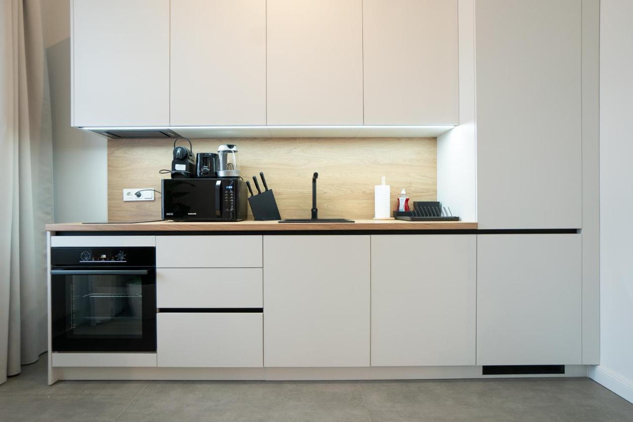 Chic 94M2 Apartment With A King-Size Bed Bécs Kültér fotó